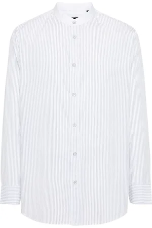 RAG&BONE Camisa de popelina Landon con rayas estampadas
