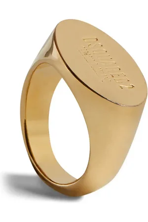 Dsquared2 Anillo con logo grabado