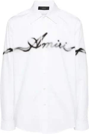 AMIRI Camisa manga larga con logo