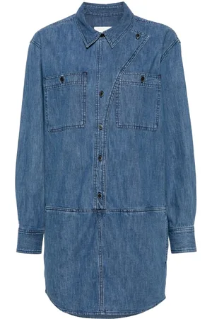Marant Etoile Vestido de mezclilla Ilaya