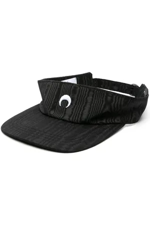 Marine Serre Gorra con motivo Crescent Moon