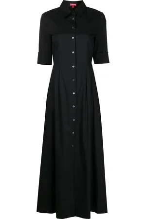 Staud Vestido camisero largo Joan