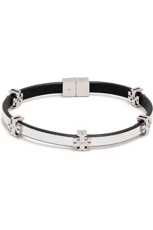 Tory Burch Pulsera Eleanor con placa del logo