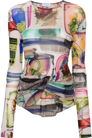 OFF-WHITE Top XRay con estampado gráfico