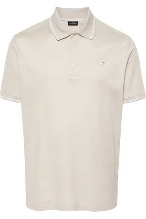 Paul & Shark Playera tipo polo con logo bordado