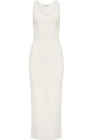 Nina Ricci Vestido largo con estilo de corset
