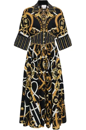 Camilla Vestido con estampado gráfico