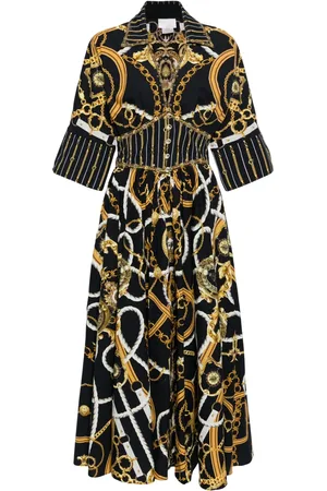 Camilla Vestido con estampado gráfico
