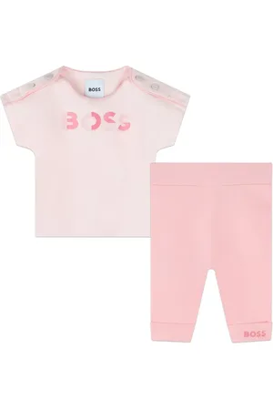 HUGO BOSS Conjunto de leggins con logo estampado