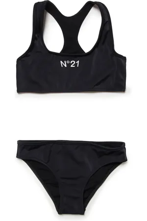 Nº21 Bikini con logo estampado