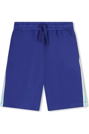 Kenzo Shorts con cordones en la pretina y logo estampado