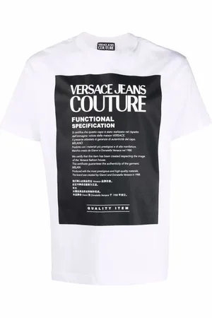 VERSACE Playera con estampado gráfico