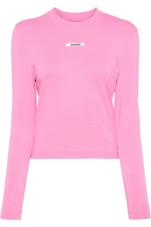 Jacquemus Playera con logo de grosgrain