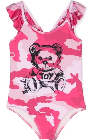 Moschino Traje de baño con motivo Teddy Bear