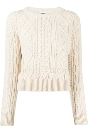 CHANEL Suéter tejido estilo pescador 1996