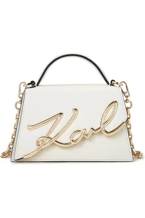 Karl Lagerfeld Bolsa crossbody Signature pequeña