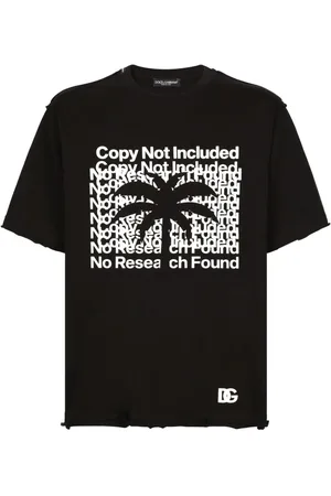 Dolce & Gabbana Playera con eslogan estampado