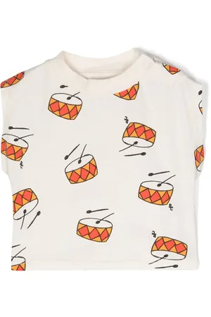 Bobo Choses Camiseta con estampado Play the Drum