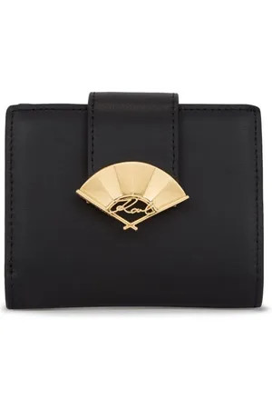 Karl Lagerfeld Cartera plegable Signature Fan