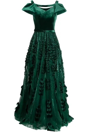 Saiid Kobeisy Vestido con aplique de corazón