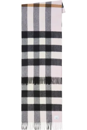 Burberry Bufanda de cachemira con motivo de cuadros