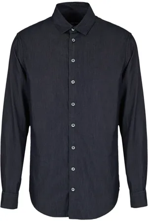 Giorgio Armani Camisa con efecto desgastado
