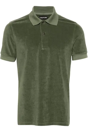 Tom Ford Playera tipo polo texturizada