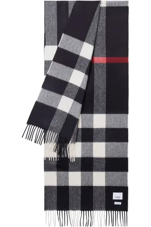 Burberry Bufanda de cachemira con motivo de cuadros