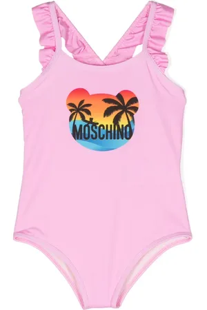 Moschino Traje de baño con motivo Teddy Bear
