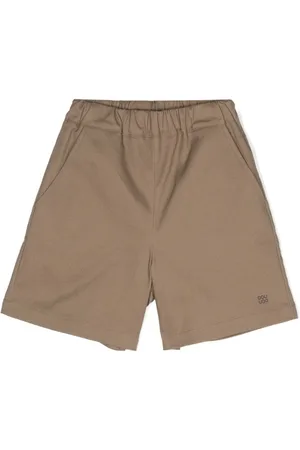DOUUOD KIDS Shorts con logo estampado
