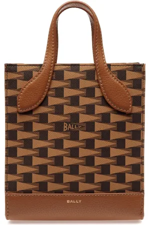 Bally Tote mini con motivo Pennant