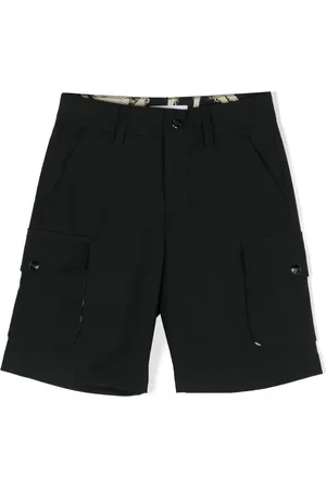 Msgm Shorts cargo con logo y aplique