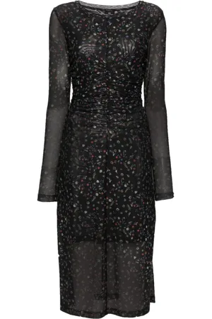 Paul Smith Vestido fruncido Doodle