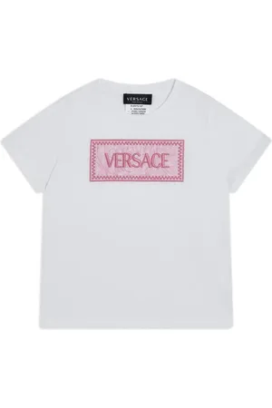 VERSACE Playera con logo bordado