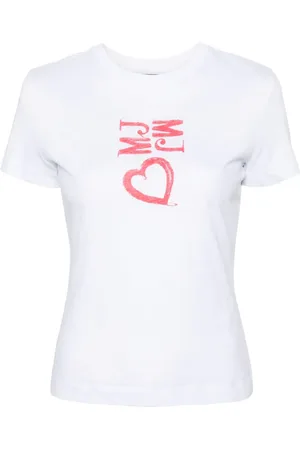 Moschino Playera con logo estampado