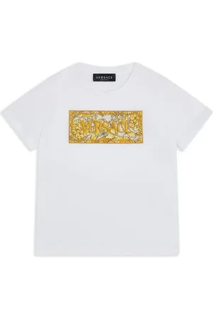 VERSACE Playera con logo bordado