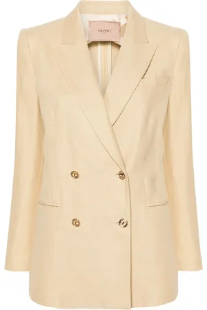 Twin-Set Blazer con doble botonadura