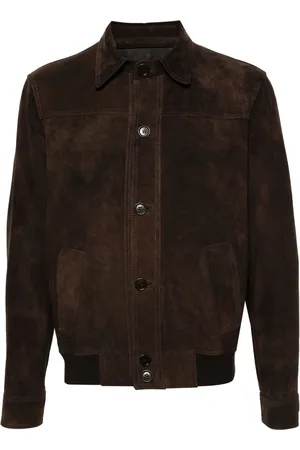 SALVATORE SANTORO Chamarra bomber con botones
