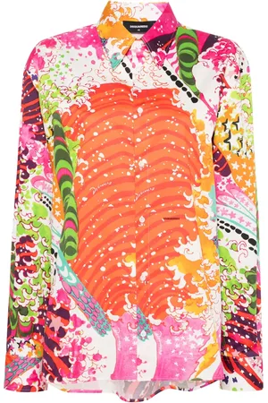 Dsquared2 Camisa con estampado gráfico