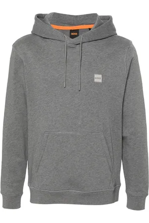 HUGO BOSS Hoodie con parche del logo