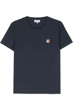 Maison Kitsuné Playera con detalle de parche