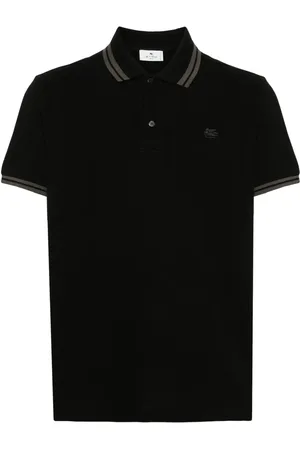 Etro Playera tipo polo Pegaso