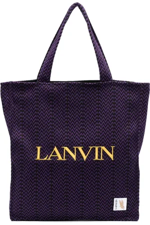 Lanvin Tote con logo bordado de x Future