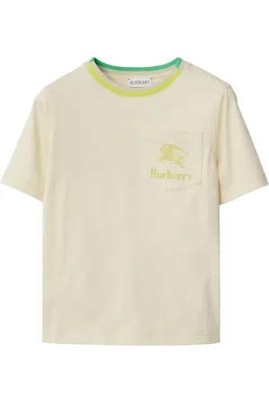 Burberry Playera con bordado EKD
