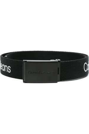 Calvin Klein Cinturón con hebilla y logo estampado
