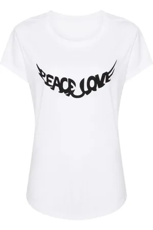 Zadig & Voltaire Playera Walk Peace Love