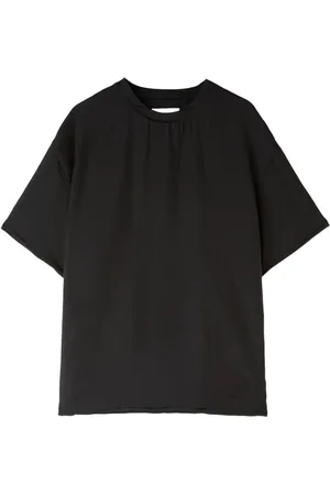 Jil Sander Playera con logo en relieve