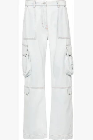 Msgm Jeans rectos con tiro medio