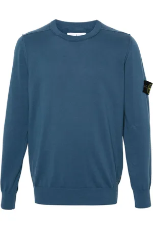 Stone Island Suéter tejido de canalé 540B2