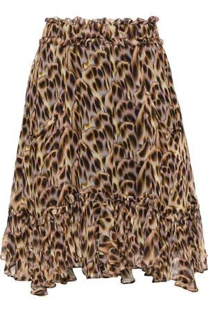 Marant Etoile Falda corta Viera con estampado gráfico